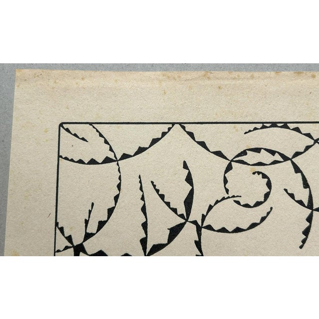 Thayaht, Futurist Composition, 1930s, Woodcut For Sale - Image 6 of 12