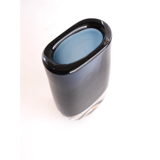 Glass Glass Vase by Landberg for Orrefors, Set of 2 For Sale - Image 7 of 15