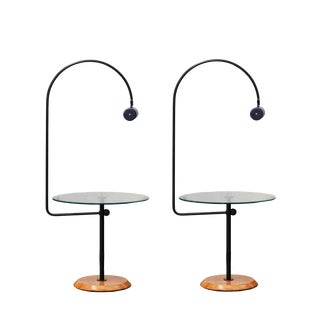 Side Tables by Alberto Danesses for Cattelan, Set of 2 For Sale