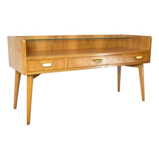 Chest of Drawers with Glass Shelf from WK Möbel, 1950s For Sale