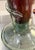Hand-Blown 20" Amber Red Art Glass Trumpet Vase Applied Serpentine Spiral For Sale - Image 17 of 18