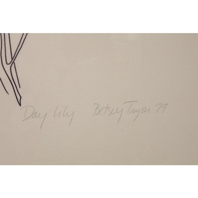 Betsy Tryon Framed Botanical, DTD 1978 (Sold Individually) For Sale - Image 4 of 7