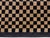 Early 20th Century Tibetan Black and Tan Checkerboard Rug, 3' X 2' 9" For Sale - Image 5 of 6