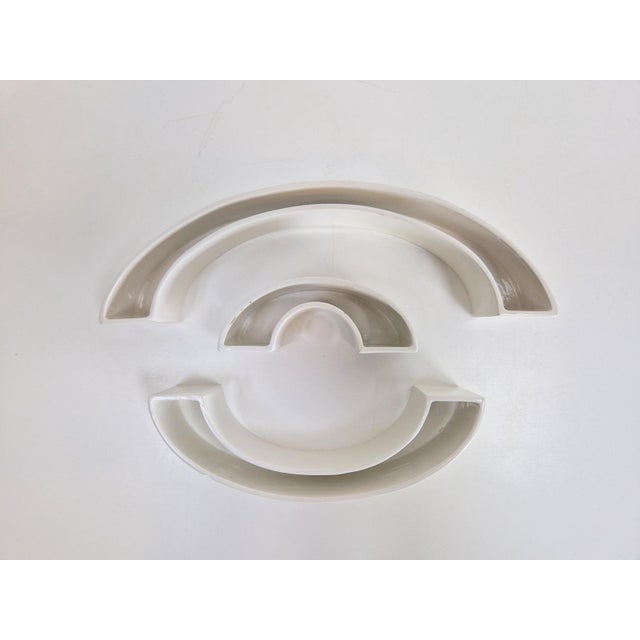 Ceramic Tremiti Tondo Bowls in Ceramic by Angelo Mangiarotti for Danese Milano, 1964, Set of 3 For Sale - Image 7 of 16