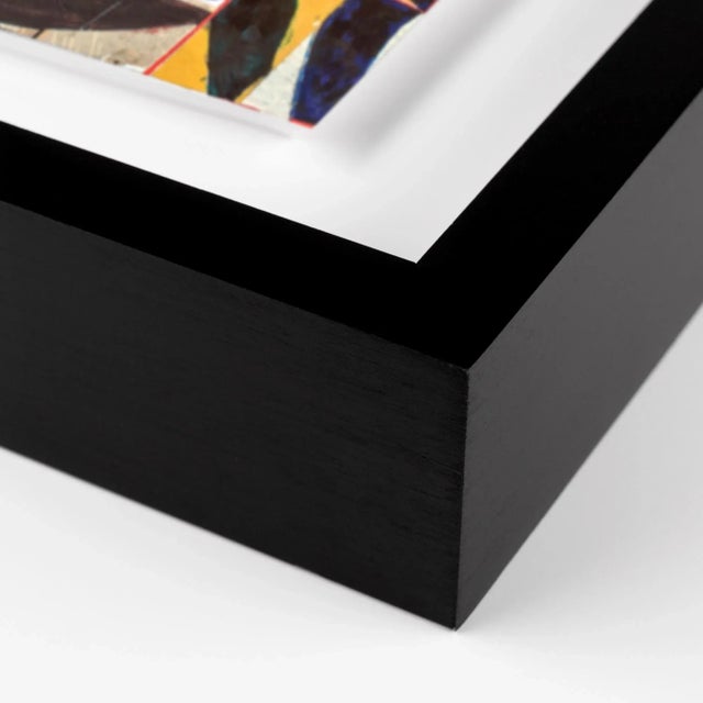 Le Bete Noire by Brad Ellis, Art Print in Black Frame, Large Overall Size: 40x40 Frame Color: Black