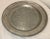 Metal Huge Antique 18th Century Samuel Ellis Centerpiece Pewter Dinner Plate Platter For Sale - Image 7 of 14
