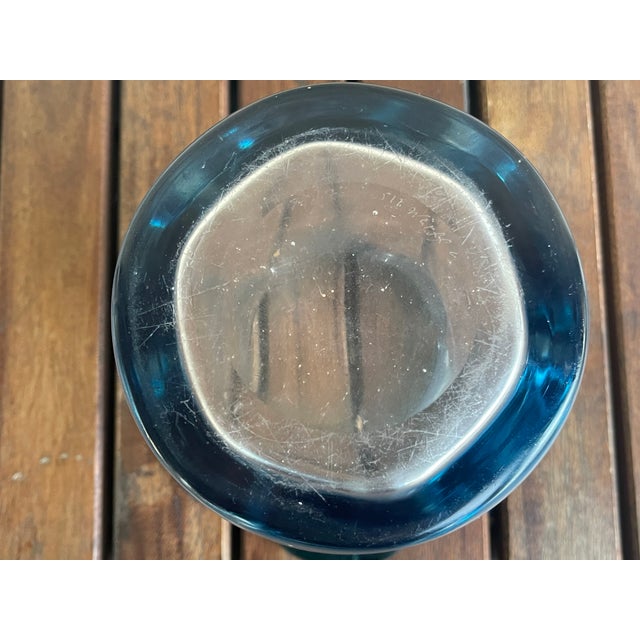 Kosta Boda Mid Century Kosta Boda Atoll Art Glass Ice Bucket For Sale - Image 4 of 5