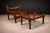 “Moleca” Lounge Chair with Ottoman in Rosewood & Leather, Sergio Rodrigues, 1963, Brazil - Lot 214-346 For Sale - Image 9 of 17