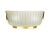 Mid-Century Italian Metal Brass and Molded Glass Sconce from Fidenza Vetraria For Sale - Image 9 of 9