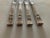 1940s Vintage Community Plate Silver Plated "Coronation"Pattern Knives S/4 For Sale - Image 5 of 6