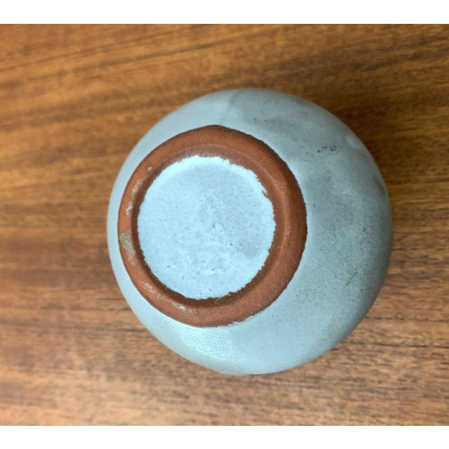 Mid-Century Minimalist WGP West German Pottery Carafe Vase from Marschner Kunsttöpferei, 1960s For Sale - Image 6 of 15