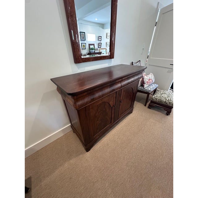 English Late 19th Century English Walnut Sideboard For Sale - Image 3 of 9