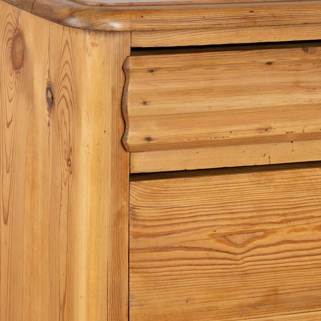 19th Century Four Drawer Pine Chest of Drawers, Denmark For Sale - Image 9 of 13