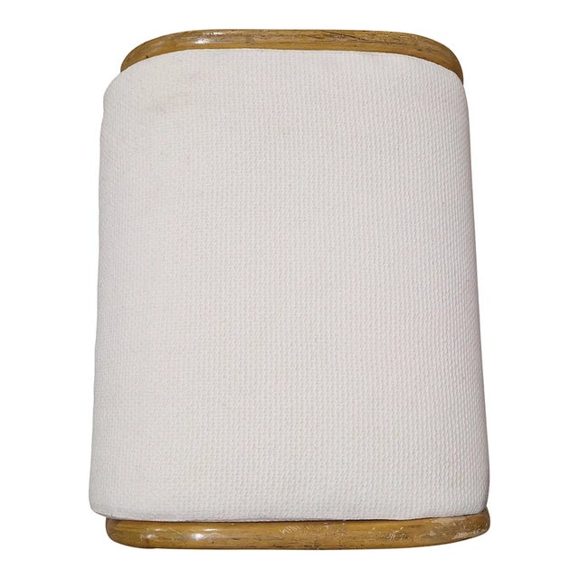 1970s Set of Bamboo and Rattan Stools, 1970s For Sale - Image 5 of 8