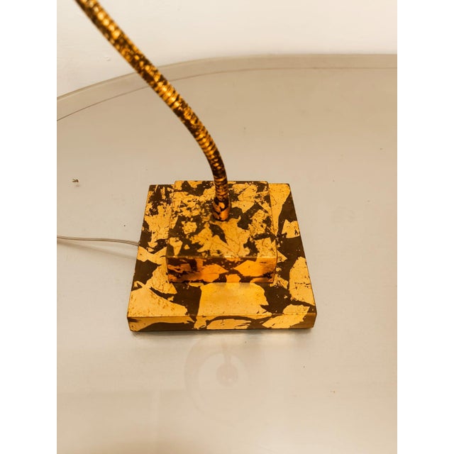 Adjustable Brass Lamp with Parchment For Sale - Image 13 of 18