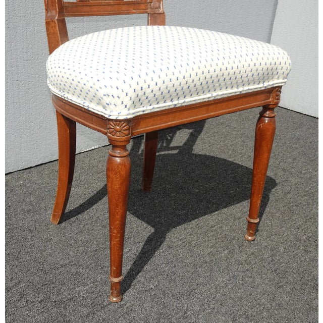 Vintage French Provincial White Accent Chair Chairish