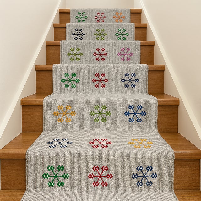 Handwoven in the 1960s in the Denizli area of Turkey’s Aegean region, this extra-long village runner combines a quiet,...