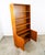 Mid-Century Modern 1960s Mid Century Danish Modern Credenza Bookshelf Cabinet Teak Shelves Cabinet Doors For Sale - Image 3 of 12