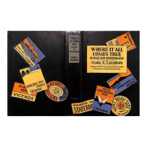 "Where It All Comes True in Italy and Switzerland" 1928 Laughlin, Clara