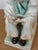 Zsolnay Zsolnay of Pecs, Hungary Man Whittling Figurine, Vintage For Sale - Image 4 of 12