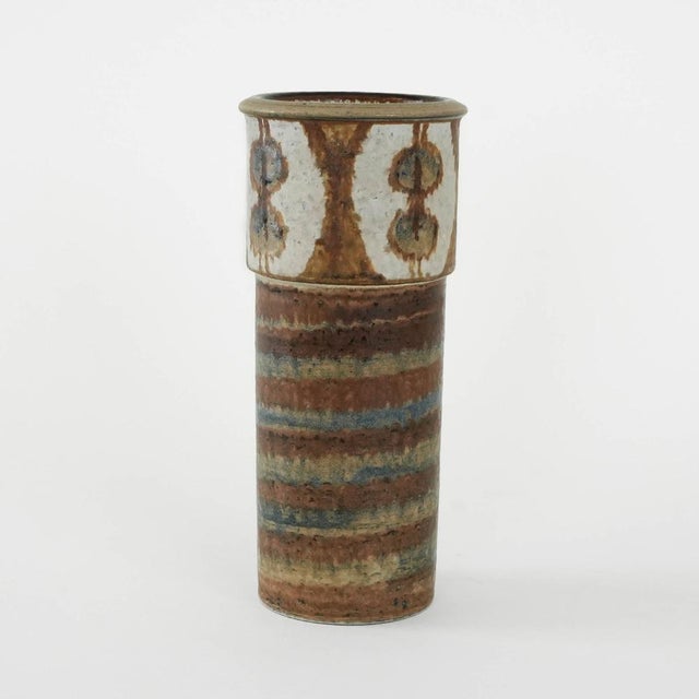 The vase was made in the 1960s by the renowned Danish manufacturer Søholm. Designed by Svend Aage Jensen. All Søholm...