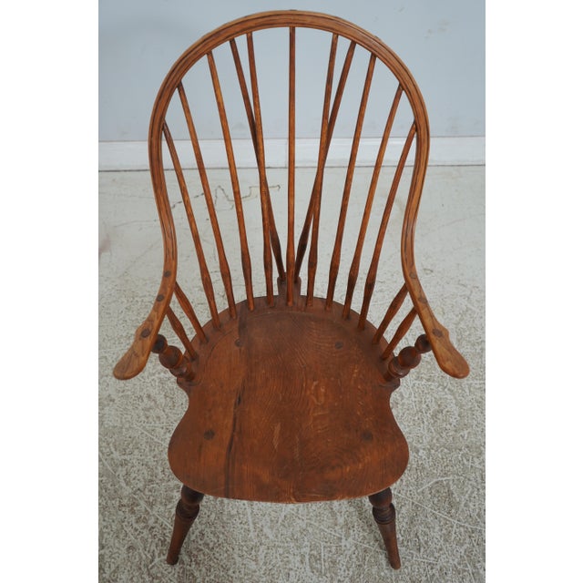 Age: Approx: 40 Years Old Details: Oak High Quality Construction Stretcher Base Frame Saddle Seat Brace Back Arched...