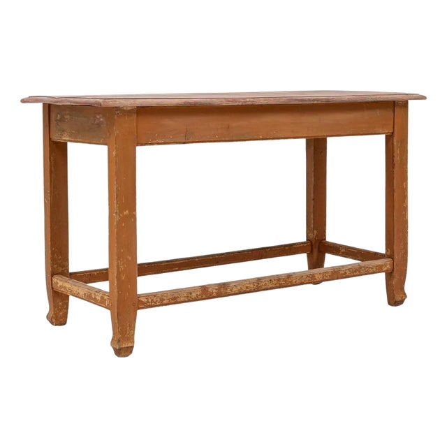 19th Century Central European Wood Patinated Table For Sale