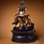 Traditional Late 20th Century Large Gilt Bronze Figure of Green Tara Bodhisattva For Sale - Image 3 of 10