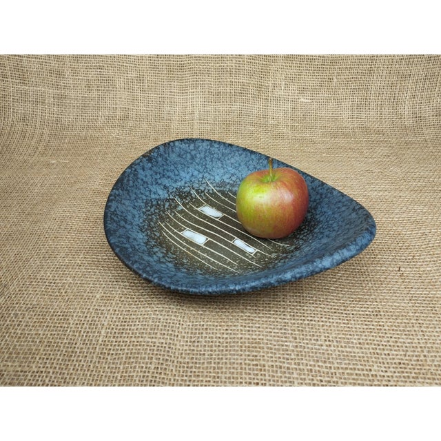 Mid-Century Modern Ceramic Bowl by Marzi & Remy, 1950s For Sale - Image 9 of 10