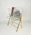 Brass & Glass Magazine Rack, Italy, 1950s For Sale - Image 4 of 14