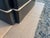 Coffee Postmodern Side End Coffee Table With Mirror Top & Black Lacquered Pedestal Base For Sale - Image 8 of 15