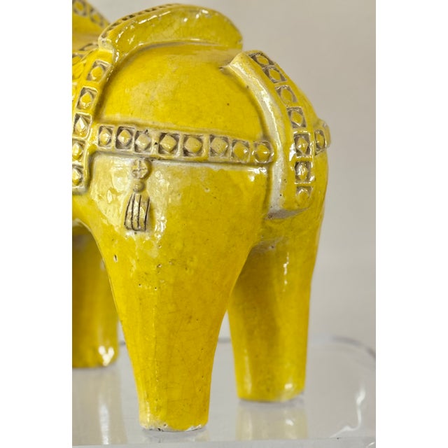 Mid Century Aldo Londi Attributed Glazed Terracotta Horse For Sale - Image 10 of 15