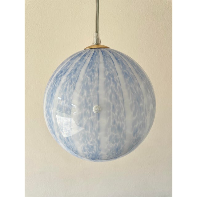 1990s Blue Tulipano 20 Pendant Light from La Murrina, 1990s For Sale - Image 5 of 17