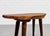 Brown Signed Roy Sheldon Live Edge Stool Side Table, Vermont 1972, American Studio Craft, C. 1972 For Sale - Image 8 of 12