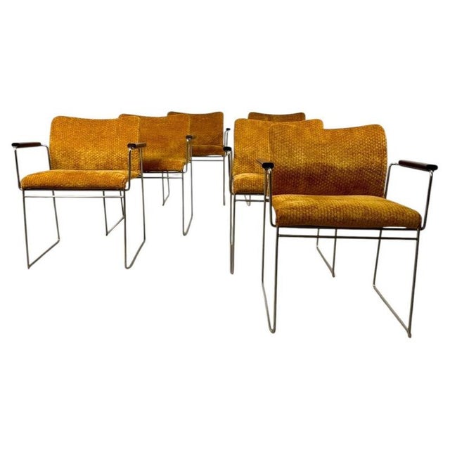 Giano Chairs by Kazuhide Takahama for Cassina, 1960s, Set of 6 For Sale - Image 11 of 11