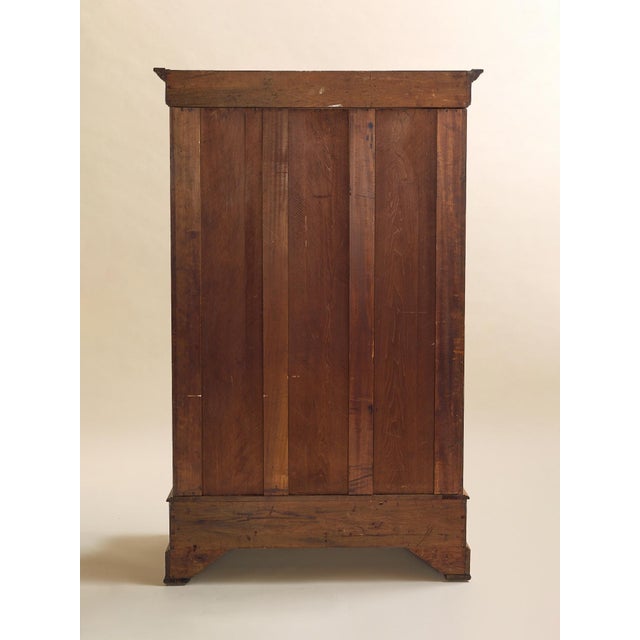Late 19th Century The Vintage 1880s Walnut Renaissance Revival Bookcase Cabinet For Sale - Image 5 of 17
