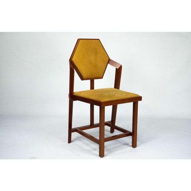 1980s Midway Chair by Frank Lloyd Wright for Cassina, 1986 For Sale - Image 5 of 14