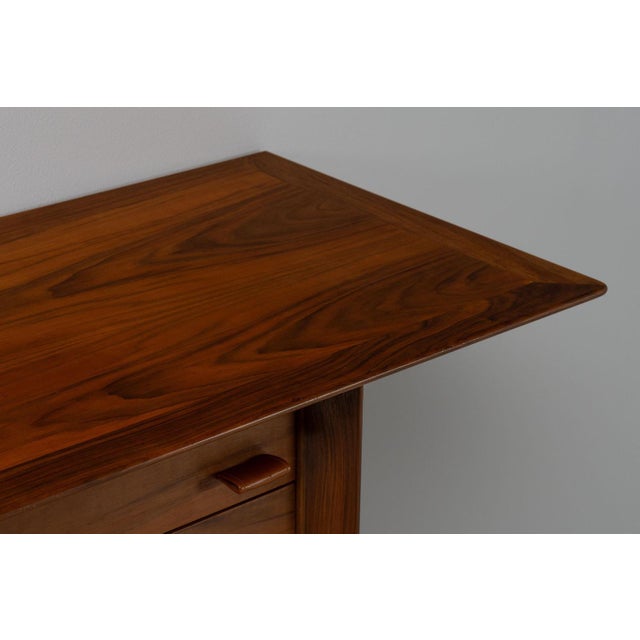 Walnut Console Cabinet, France, 1960s For Sale - Image 3 of 14