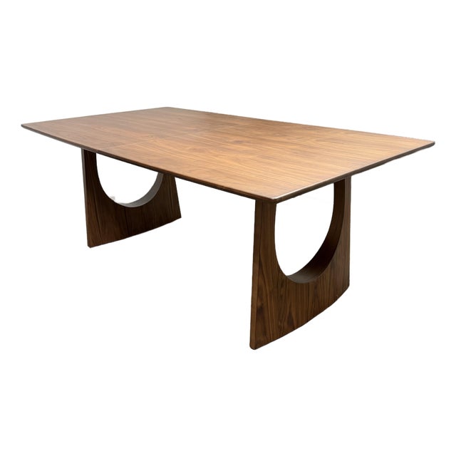 Rove Concepts Arco Extension Walnut Dining Table For Sale