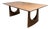 Rove Concepts Arco Extension Walnut Dining Table For Sale