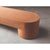 Nuanced Brown Lazy-O Bench by Somaschini For Sale - Image 4 of 5