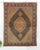 Vintage Turkish Hand-Knotted vintage rug is a semi-antique vintage Area rug.'70s Eastern region of Turkey's unique rug is...