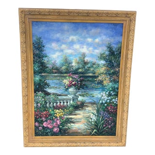 Vintage Unique Painting Vey Colorful For Sale
