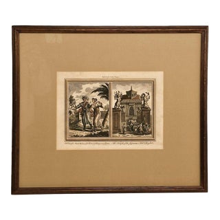 Engraving for Drake's Voyages, England Circa 1860 For Sale