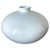 Contemporary Japanese White Glaze Ceramic Vase by Manji Inoue For Sale - Image 12 of 12