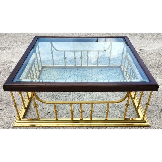 English Erwin Lambeth Coffee Table 1980s For Sale - Image 3 of 13