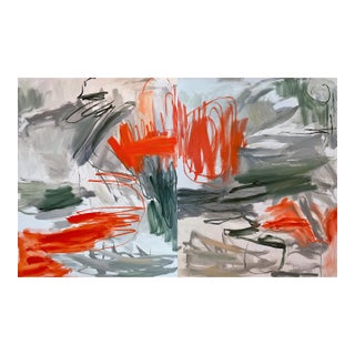 Afterglow (Diptych) — 60x96 For Sale