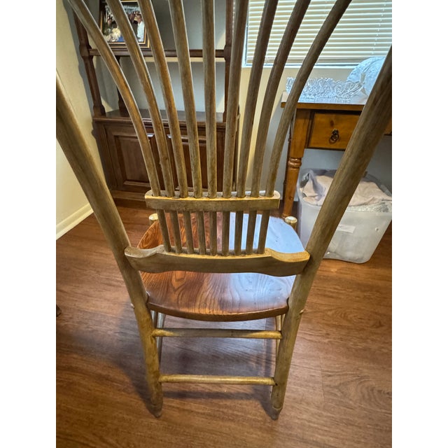 Add a touch of timeless European charm to your home with this beautiful Wheatback (Sheaf Back) dining chair. Crafted in...