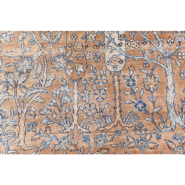 Ivory Monumental Antique North Indian Rug For Sale - Image 8 of 10