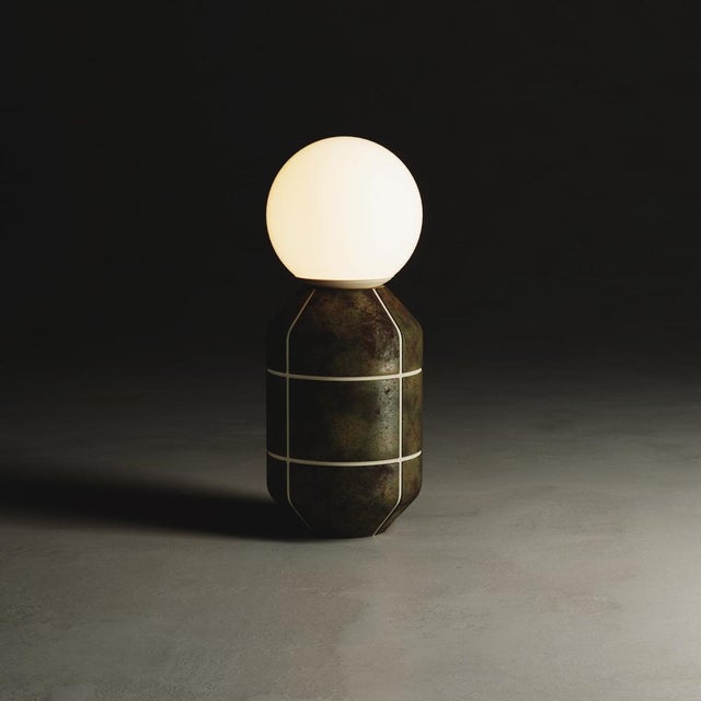 Contemporary Ceramic Base Table Lamp by Svitanok For Sale - Image 3 of 9